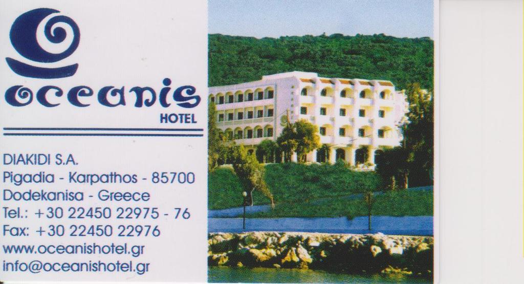 Oceanis Hotel Karpathos Exterior photo